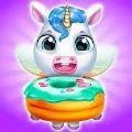 独角兽甜甜圈制作咖啡馆游戏安卓版（UnicornDonutMakerCafé–Cookinggames）v1.3