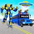 警车机器人汽车游戏官方版(PoliceBusRobotCarGame)