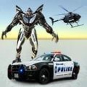 警车改造机器人游戏手机版