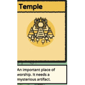 《堆叠大陆》寺庙的作用是什么