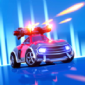 深红色车轮汽车射击v1.0