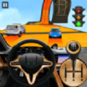警车特技大坡道v1.0