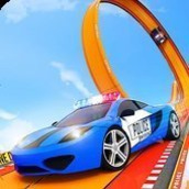 坡道警车特技赛车v1.0