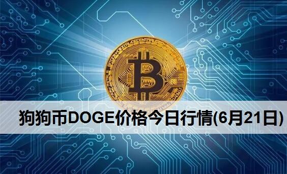 狗狗币DOGE价格今日行情(6月21日)