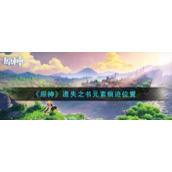 《原神》遗失之书元素痕迹位置