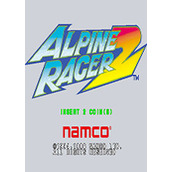 高山滑雪比赛2(Alpine Racer 2)街机版(含模拟器)