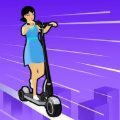 滑板车捡人跑手游