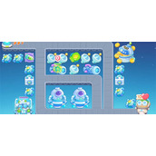 保卫萝卜4太空穿越45关通关攻略