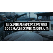 暗区突围兑换码2022有哪些-2022永久暗区突围兑换码大全