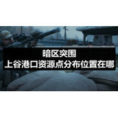 暗区突围上谷港口资源点分布位置在哪