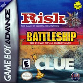 Three-in-One Pack: Risk + Battleship + Clue