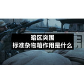 暗区突围标准杂物箱作用是什么