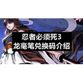 忍者必须死3龙毫笔兑换码介绍