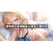 原神丽莎高清插画5k壁纸大图欣赏