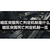 暗区突围死亡判定机制是什么-暗区突围死亡判定机制一览