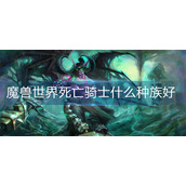 魔兽世界死亡骑士什么种族好