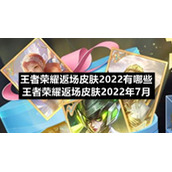 王者荣耀返场皮肤2022有哪些-王者荣耀返场皮肤2022年7月