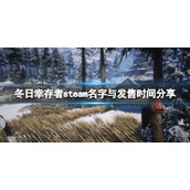 《冬日幸存者》什么时候发布？steam名字与发售时间分享