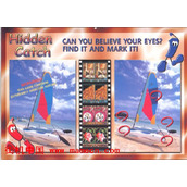 超级比一比世界版Hidden Catch(World)街机游戏海报