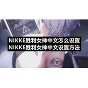 NIKKE胜利女神中文怎么设置-NIKKE胜利女神中文设置方法