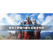 《信长之野望新生》怎么下达命令？各指令作用一览