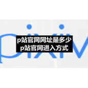 p站官网网址是多少-p站官网进入方式