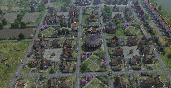 《最远的边陲》城镇布局图分享