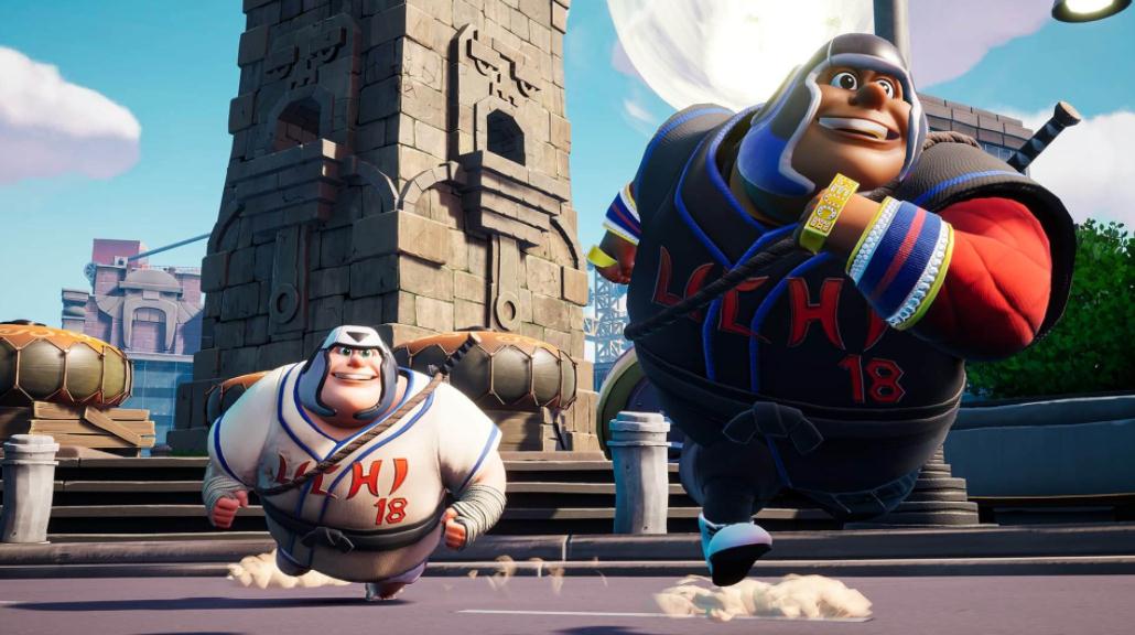 《摔跤城大乱斗》助推跳跃触发方法