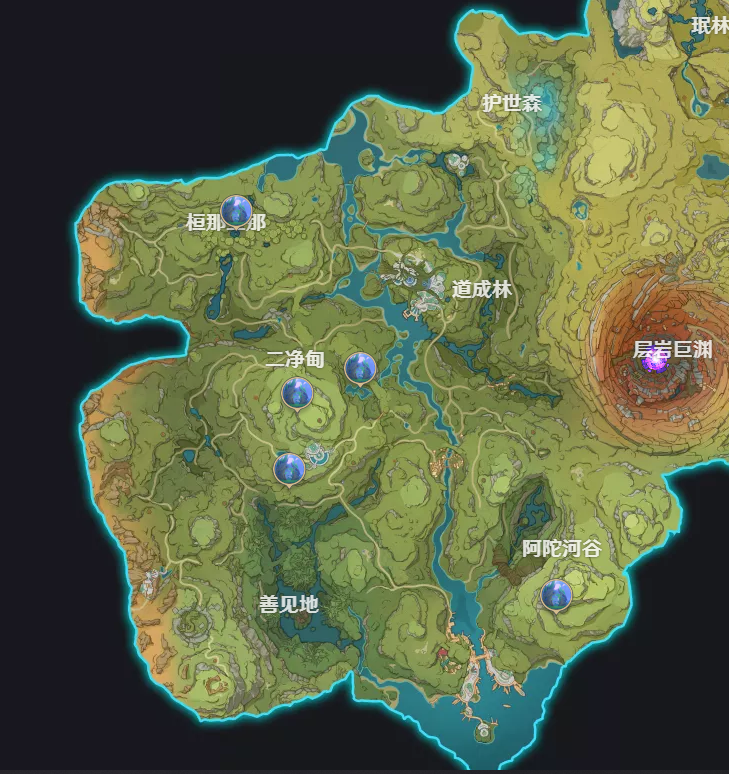 原神须弥幻梦之门位置大全