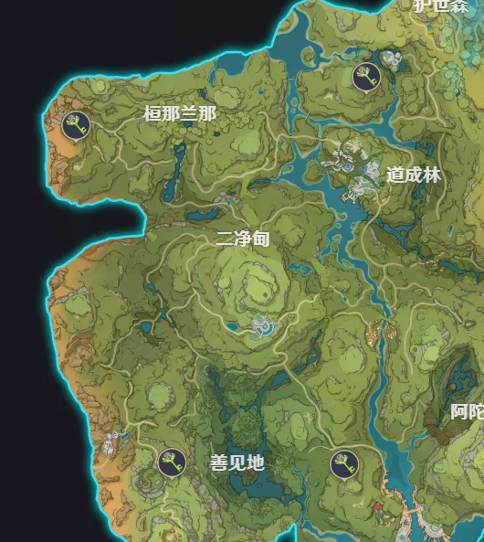 原神须弥地灵龛位置汇总