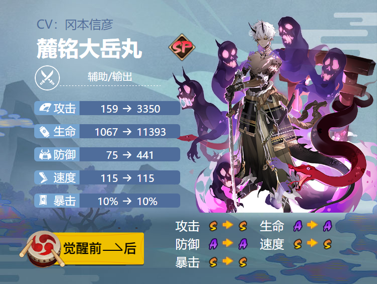 阴阳师麓铭大岳丸御魂搭配2021