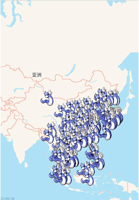 口袋妖怪go迷你龙高效率抓捕位置分享