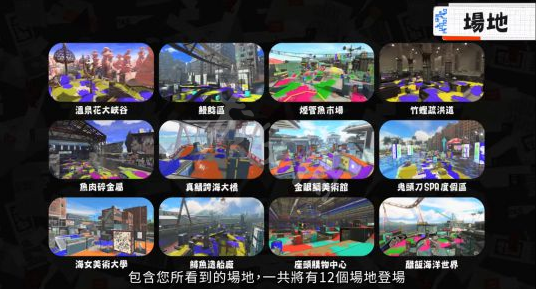 《喷射战士3》有哪些地图