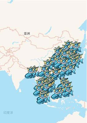 口袋妖怪go水伊布高效率抓捕位置分享