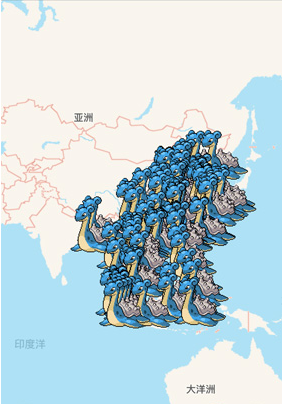 口袋妖怪go拉普拉斯高效率抓捕位置分享