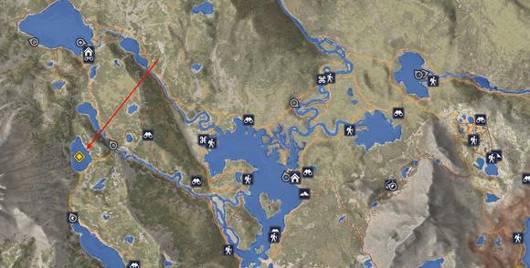 荒野的召唤垂钓者铱金湖在哪