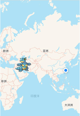 口袋妖怪go尼多后高效率抓捕位置分享