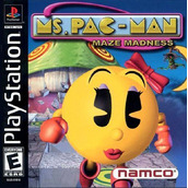 Ms. Pacman Maze Madness [SLUS-01018 PSX美版