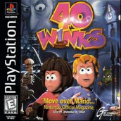 40 Winks PSX美版