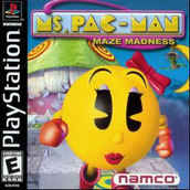 Ms. Pac-Man Maze Madness PSX美版