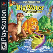 Land Before Time Big Water Adventure Bin [ [SLUS-01481] PSX美版