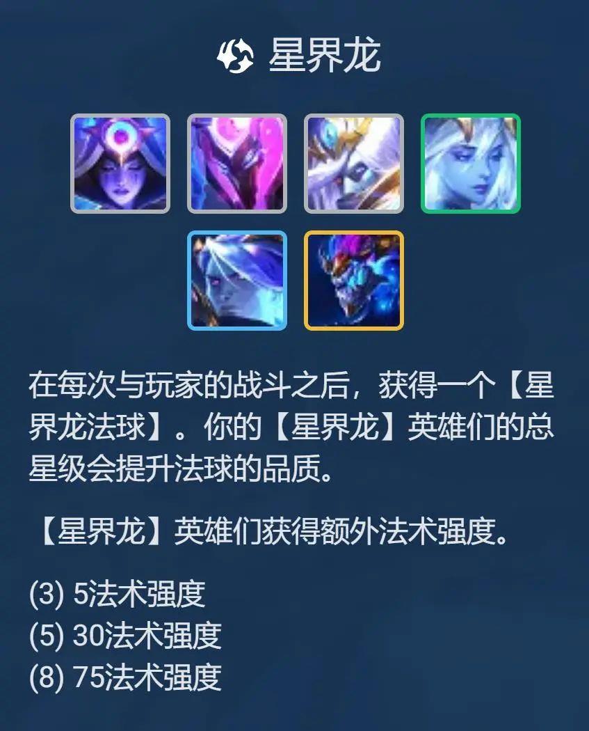 《金铲铲之战》S7.5星界龙阵容推荐