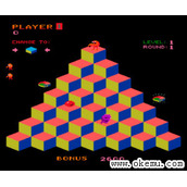 立体跳方块(FasterHarderMoreChallengingQ*bert)街机rom