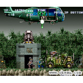 战火(Gunforce-BattleFireEngulfedTerrorIsland)街机rom
