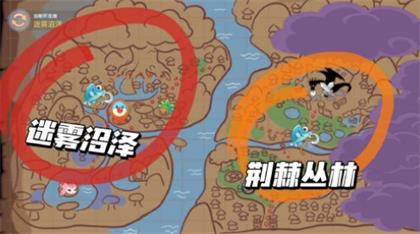 摩尔庄园面具鱼位置一览