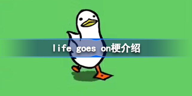 life goes on什么意思-life goes on梗介绍