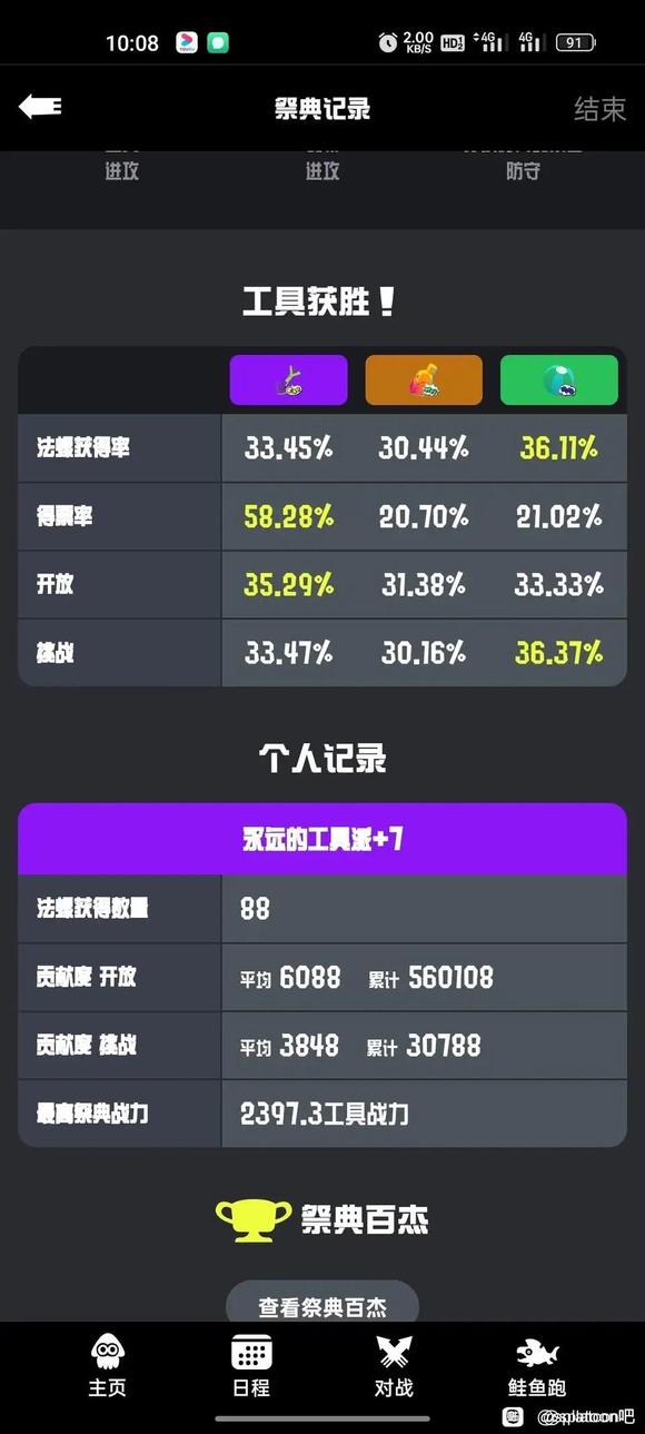 喷射战士3祭典对应奖励详情