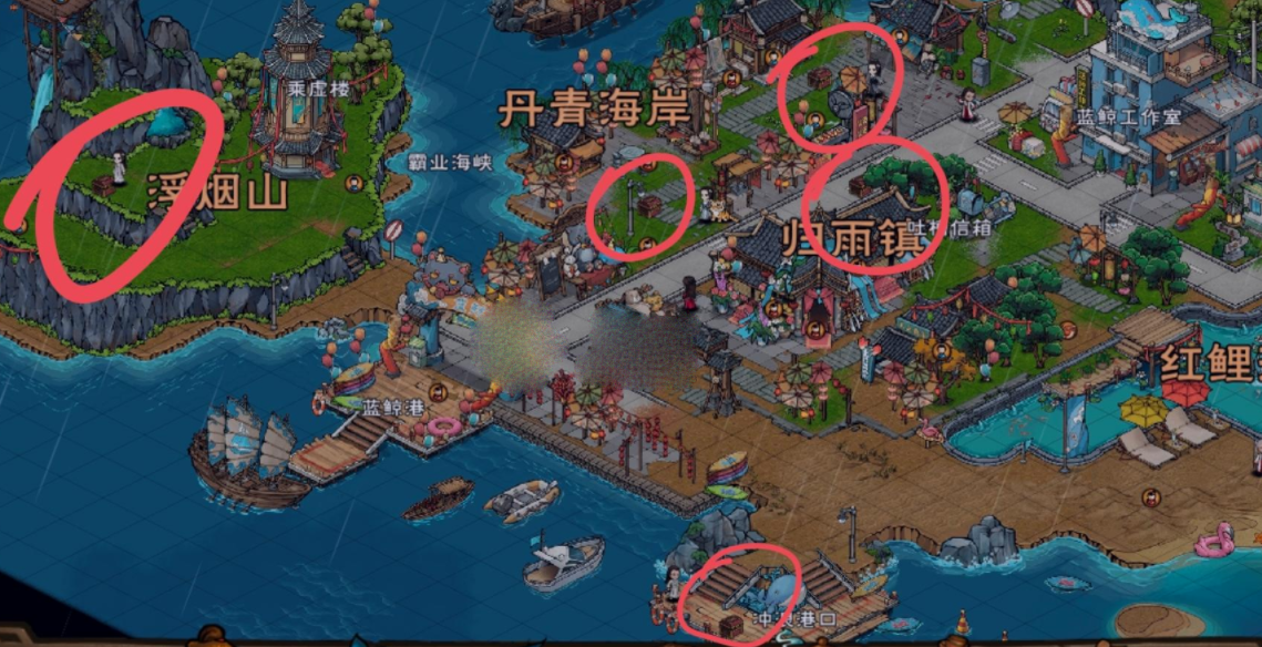 烟雨江湖烟雨宝箱位置大全