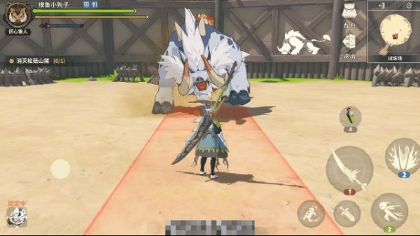 狩猎时刻松菇山猪怎么打