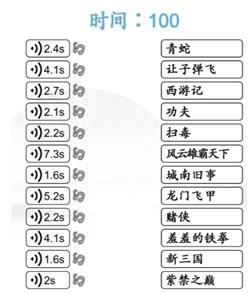 《汉字找茬王》连接台词与影视剧通关策略